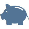 graphic of a piggy bank